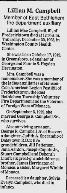 Lillian Mae Campbell